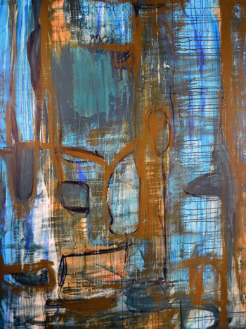 Cyan & Orange #2 by Damon Arhos, 2014