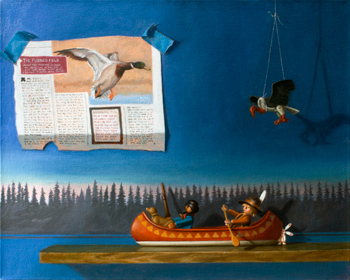 The Voyageurs by Nathan Loda; image courtesy the artist