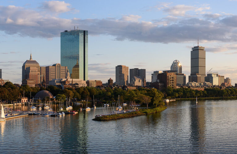 One Friday in Winter While We Gentrify Back Bay the Wrecking Crew Stops for Gas by Michael Daley